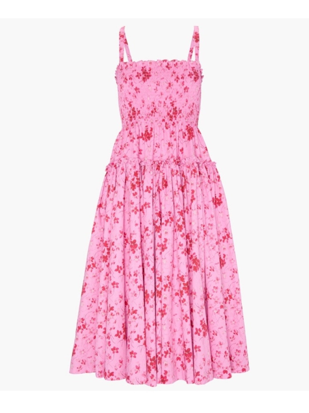 Hill House The Seraphina Midi Nap Dress Sweet Peas NWT